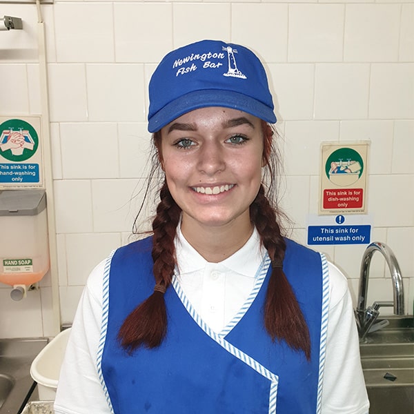 Viv, cleaner and waitress